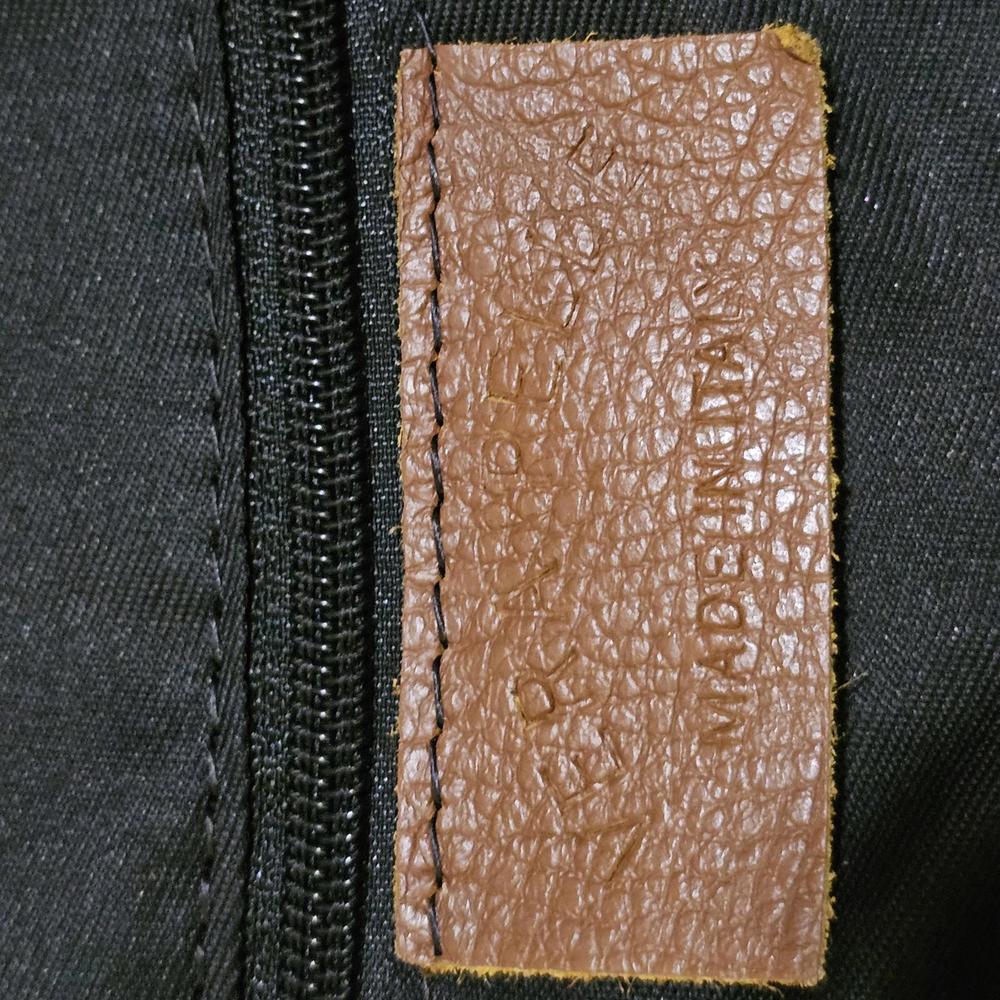 Vera Pelle Tan Soft Leather Handbag w/ Shoulder Strap - Picture 7 of 9